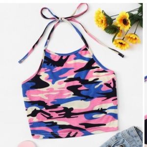 Cami Print Halter Shop